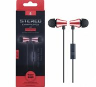 8045 METAL TIC HEADPHONES WITH MICROFONE
