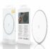 A5728 FAST WIRELESS CHARGER SORBUS FOR MOBILES 5W/10W, WHITE