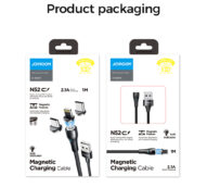 JOYROOM S-1021X1 2.1 A TYPE C MAGNETIC CHARGING CABLE