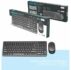 GT815 WIRELESS MOUSE & KEYBOARD SET 2.4GHZ (ENG), BLACK